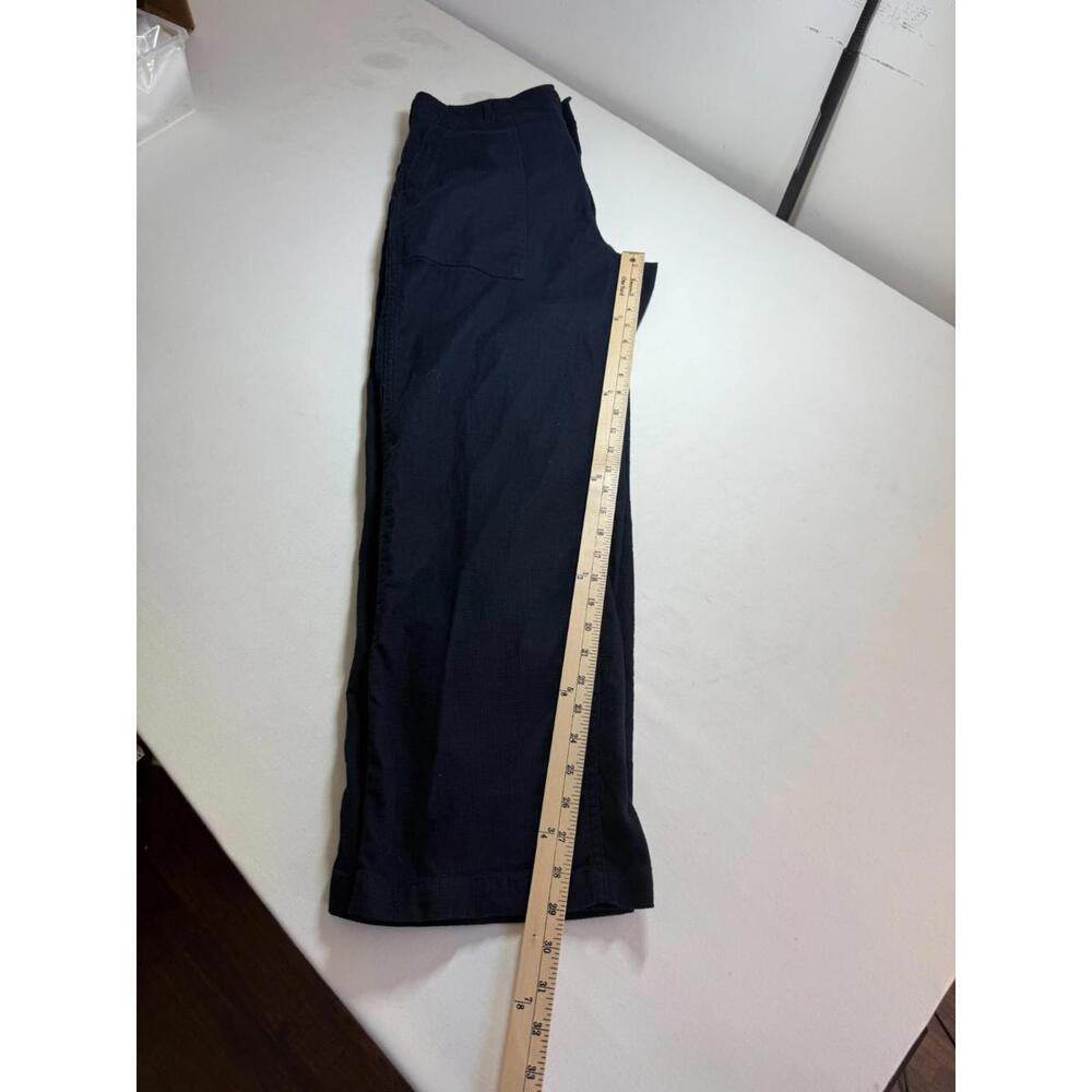 Engineered Garments Navy Blue Linen Blend Fatigue Work Pants Sz S Small - Picture 7 of 7